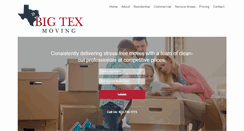 Desktop Screenshot of bigtexmoving.com